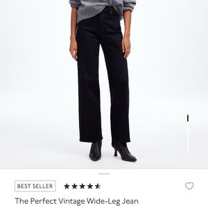 Black Wide-Leg Pants